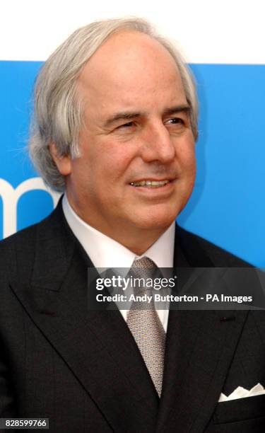 Frank W. Abagnale during a press conference before the UK premiere of their new film Catch Me If You Can at the Dorchester in London's Park Lane...