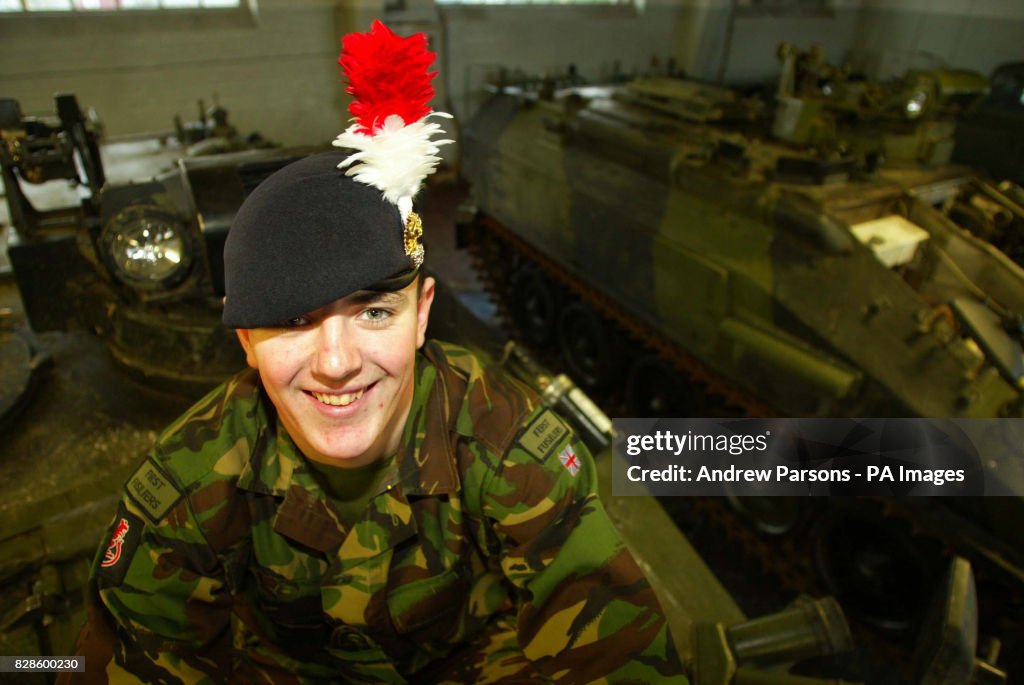 Royal Regiment of Fusiliers off to the Gulf