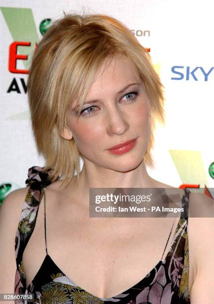 Australian actress Cate Blanchett arriving at The Dorchester Hotel in London for the Empire Film Awards. * 22/06/03 Cate Blanchett who is determined...