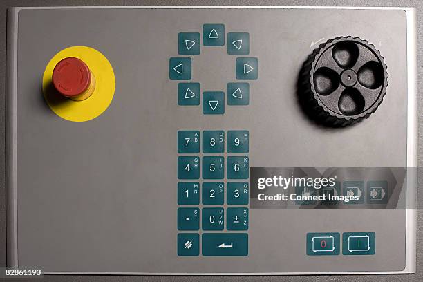 machine control panel - industrial power switch stock pictures, royalty-free photos & images