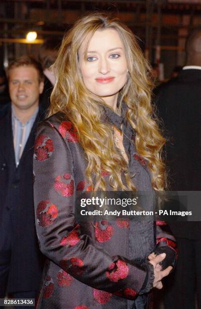 Actress Natascha McElhone arrives for the UK charity film premiere of their new film Solaris at the Electric Cinema in London's Portobello Road. The...