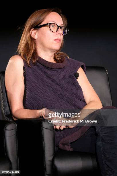 Director Liza Johnson speaks onstage as part of the 'Half Initiative and FX Directors Panel' during the FX portion of the 2017 Summer Television...