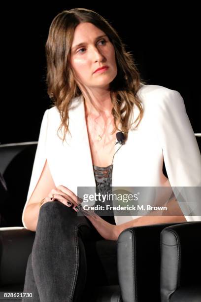 Director Rachel Goldberg speaks onstage as part of the 'Half Initiative and FX Directors Panel' during the FX portion of the 2017 Summer Television...