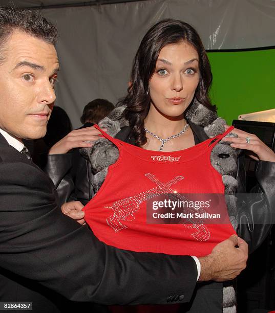 Christopher Knight and Adrianne Curry