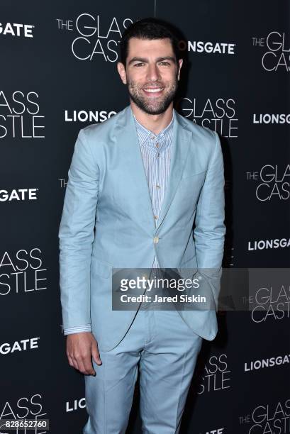 Actor Max Greenfield attends "The Glass Castle" New York Screening at SVA Theatre on August 9, 2017 in New York City.