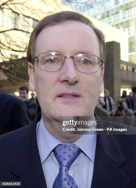 Lecturer Tecwen Whittock leaves Southwark Crown Court in London, after he, along with Major Charles Ingram and his wife Diana were found guilty of...