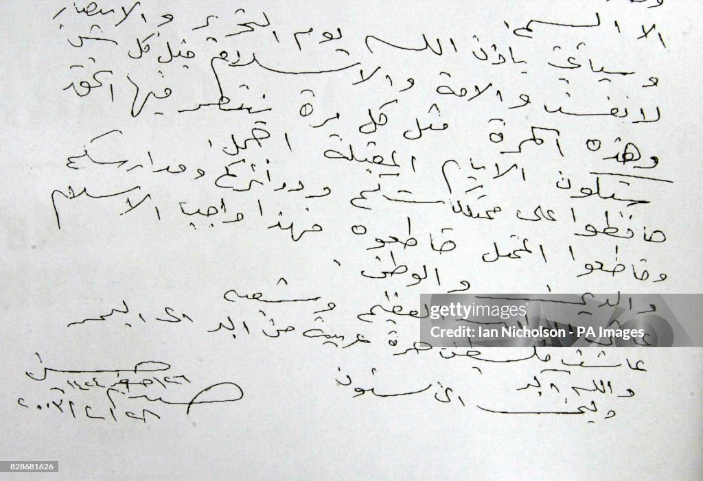 Saddam Hussein Letter