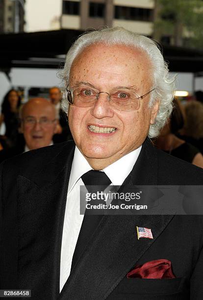 American billionaire Ira Leon Rennert attends the opening night gala for the New York Philharmonic at Avery Fisher Hall on September 17, 2008 in New...