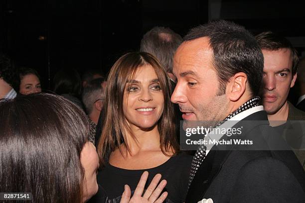 Carine Roitfeld and Tom Ford