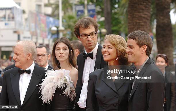 Andre Dussoliere, Charlotte Gainsbourg, Dominik Moll, Charlotte Rampling and Laurent Lucas