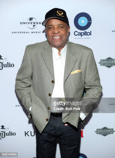 Motown Records Founder Berry Gordy attends Capitol Music Group's Premiere Of New Music And Projects For Industry And Media at ArcLight Cinemas on...