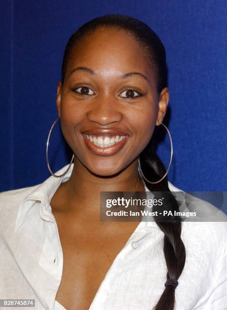 Singer Terri Walker, who has been nominated for the Panasonic Mercury Music Prize for her album "Untitled" attends the launch of the event held at...