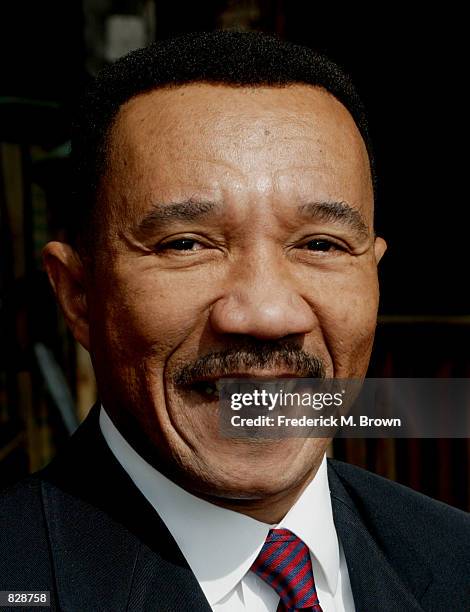 President Kweisi Mfume attends the 33rd NAACP Image Awards Nominee Luncheon at the House of Blues January 26, 2002 in Los Angeles, CA. The 33rd NAACP...