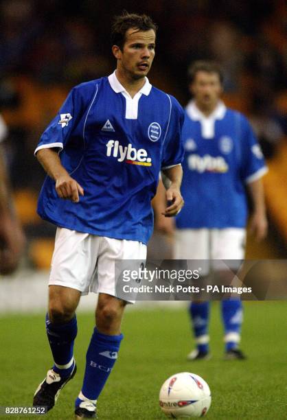 Birmingham City's Stephen Clemence during pre-season friendly at Vale Park, Stoke on Trent. THIS PICTURE CAN ONLY BE USED WITHIN THE CONTEXT OF AN...