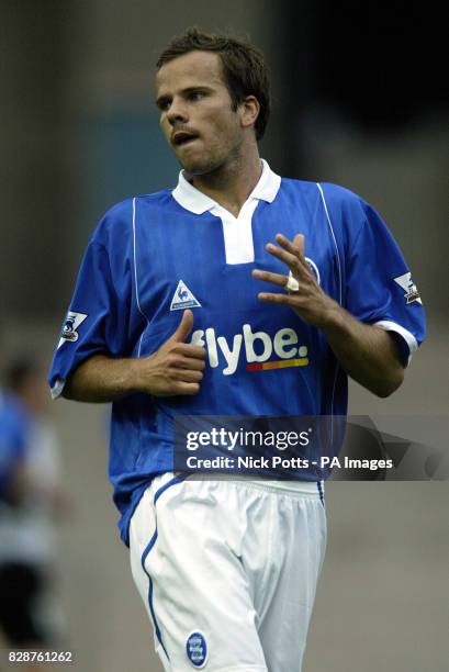 Birmingham City's Stephen Clemence during pre-season friendly at Vale Park, Stoke on Trent. THIS PICTURE CAN ONLY BE USED WITHIN THE CONTEXT OF AN...