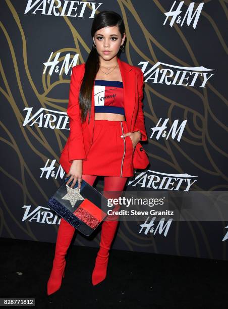 Jenna Ortega arrives at the Variety Power Of Young Hollywood at TAO Hollywood on August 8, 2017 in Los Angeles, California.