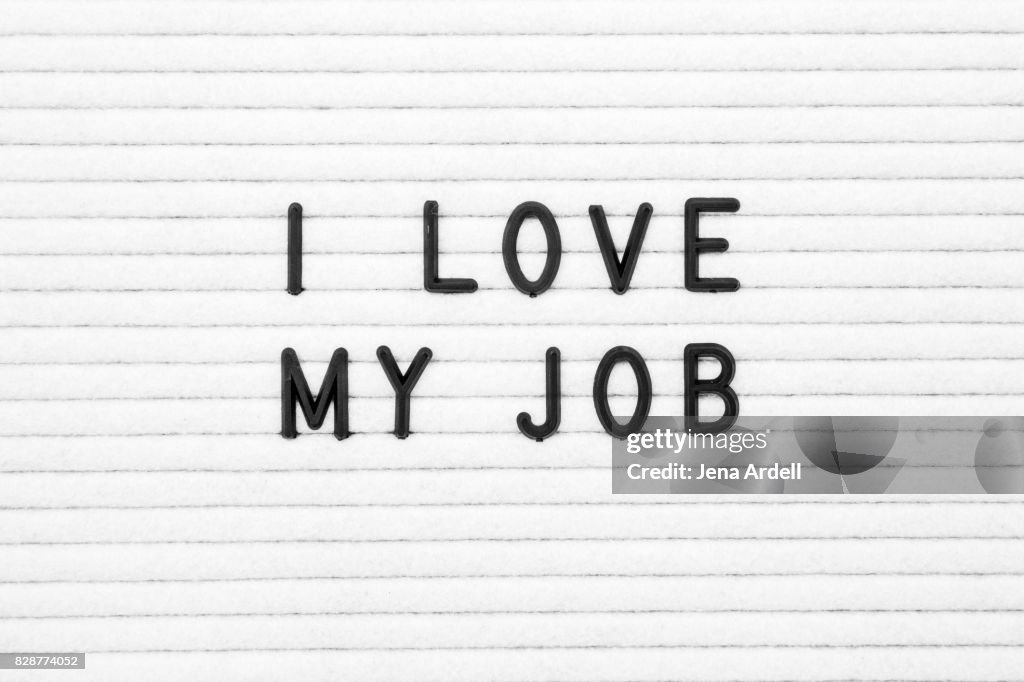 I Love My Job