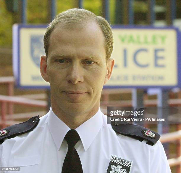 Supt Liam Macdougall outside Milton Keynes Thames Valley Police station where he told how missing holiday sweethearts Natasha Phillips and Ashley...