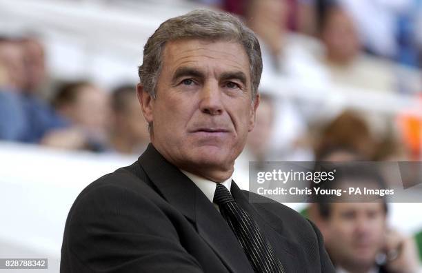 West Ham caretaker manager Trevor Brooking remains impassive to the occasion, as West Ham United and Reading clash at Upton Park, London. West Ham...