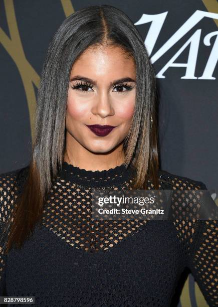 Desiree Ross arrives at the Variety Power Of Young Hollywood at TAO Hollywood on August 8, 2017 in Los Angeles, California.