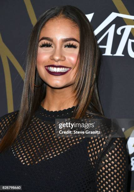 Desiree Ross arrives at the Variety Power Of Young Hollywood at TAO Hollywood on August 8, 2017 in Los Angeles, California.