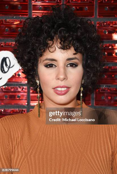 Singer Raquel Sofia attends HBO Latino x Pedro Capo: En Letra de Otro at La Marina Restaurant Bar Beach Lounge on August 9, 2017 in New York City.