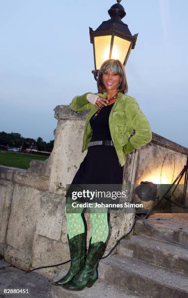 Carin C. Tietze attends the 'Fabulous Celebration' at Nymphenburg Castle on September 18, 2008 in Munich, Germany. French champagne producer Moet...