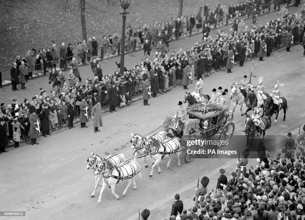 Politics - State Opening of Parliament - London