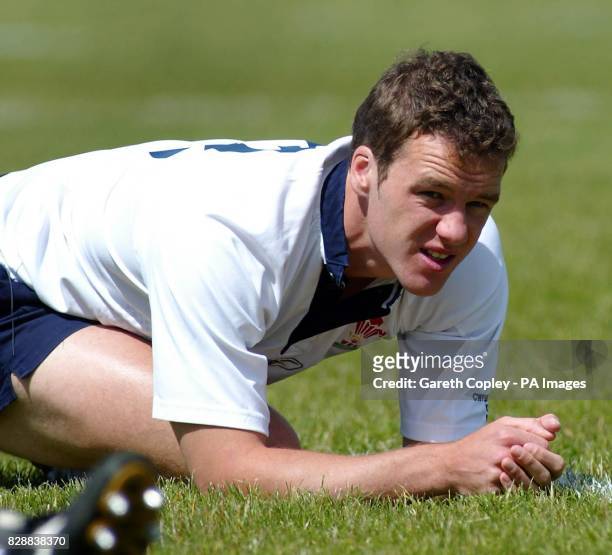 Wales's Mark Jones during training at the Canberra Raiders training fields, ahead of their Rugby Union World Cup pool match against Italy at The...