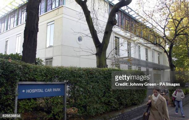 General view outside the Hospital of St. John and St. Elizabeth in St. John's Wood, north London where Sir Paul McCartney s wife Heather Mills has...
