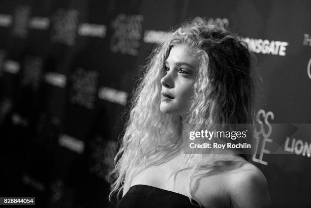 Elena Kampouris attends "The Glass Castle" New York screening at SVA Theatre on August 9, 2017 in New York City.