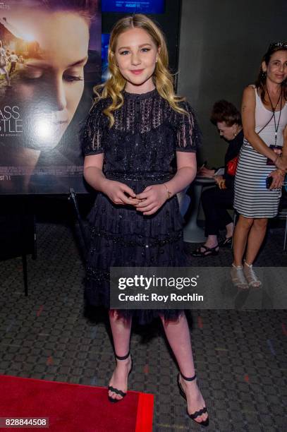 Ella Anderson attends "The Glass Castle" New York screening at SVA Theatre on August 9, 2017 in New York City.