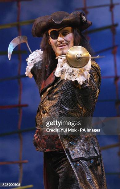 Actor Anthony Head during a photocall for Peter Pan at the Savoy Theatre in central London. Anthony will star as Captain Hook in the play by J.M...