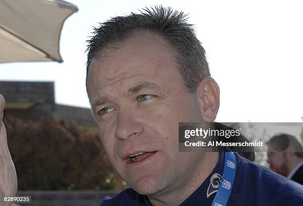 Scott Linehann head coach of the St. Louis Rams at the 2007 Annual Meetings at Arizona Biltmore in Phoenix, Arizona on March 28, 2007.