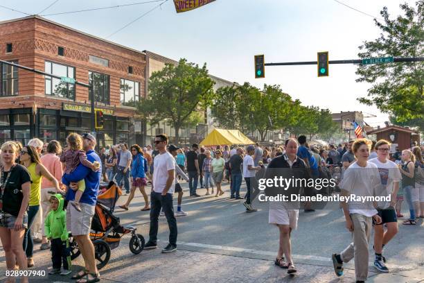 bozeman montana festival - bozeman stock pictures, royalty-free photos & images