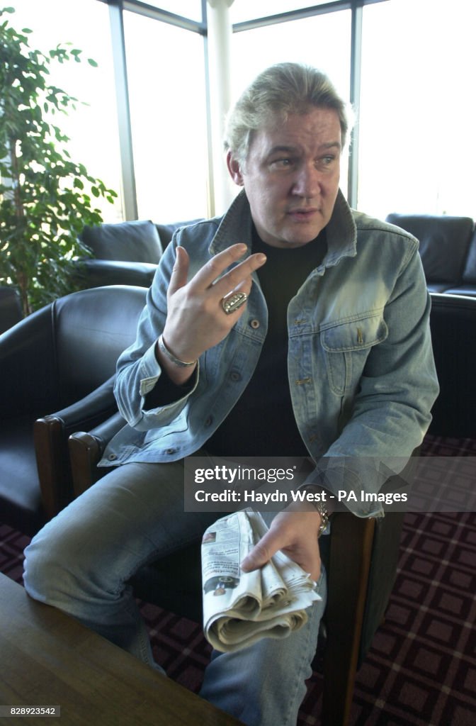Johnny Winner Eurovision Song Contest winner for Ireland, Johnny Logan,... News Photo ...