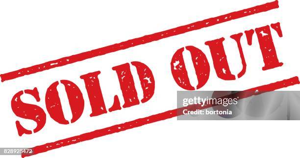 roter stempel-symbol auf transparentem hintergrund - sold out stock-grafiken, -clipart, -cartoons und -symbole