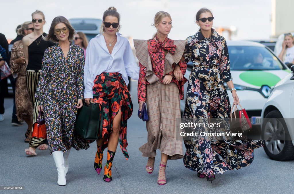 Street Style - Copenhagen Fashion Week Spring/Summer 2018: Day 2
