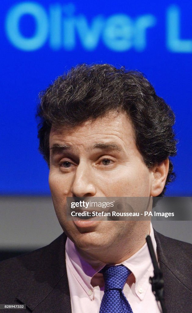 Bill Letwin Shadow chancellor Oliver Letwin delivers a speech in London, where he ...