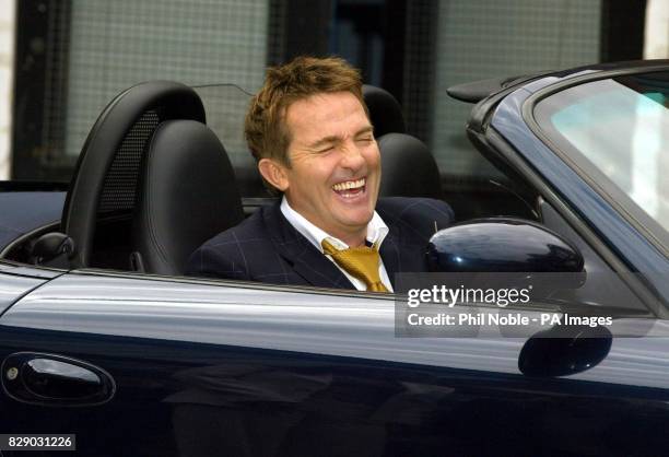 New Coronation Street star Bradley Walsh poses for photographers on the set of the Manchester-based soap. Walsh will play businessman Mike Baldwin's...