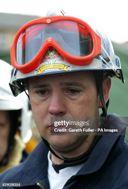 Tom Kerr of Strathclyde Firebrigade Urban Search and Rescue, describes the working conditions inside the Stockline Plastics factory in Glasgow,...