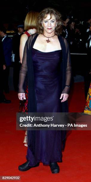 Actress and Jury member Kathleen Turner arrives for the premiere of 'Kill Bill Vol 2', held at the Palais des Festival during the 57th Cannes film...