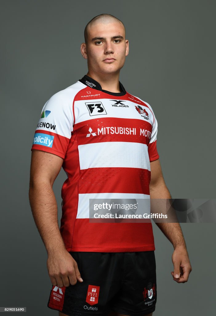 Jake Monson Rugby Jake Polledri of Gloucester Rugby poses for a portrait during the ...