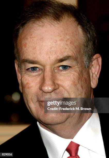 Fox News host Bill O''Reilly attends the Hollywood Radio and Television Society's cable chiefs newsmakers luncheon February12, 2002 in Beverly Hills,...