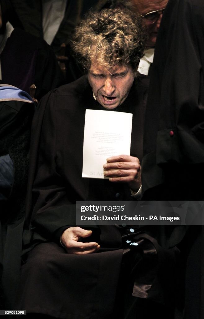 Bob Dylan Honorary Degree