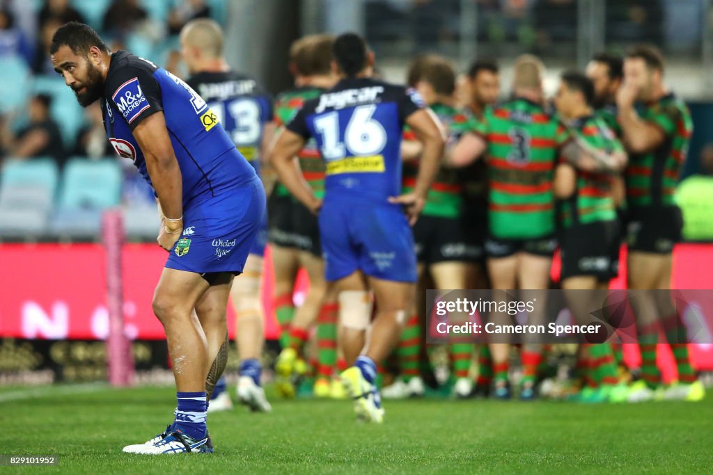 NRL Rd 23 - Rabbitohs v Bulldogs