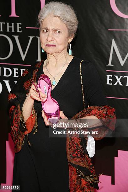 Actress Lynn Cohen attends the "Sex and the City: The Movie" DVD launch at the New York Public Library on September 18, 2008 in New York City.