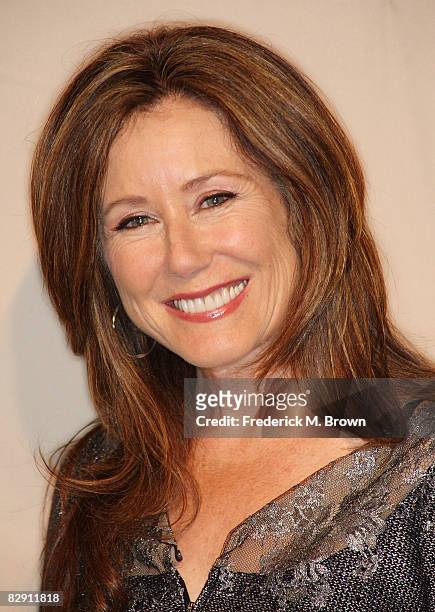 Actress Mary McDonnell attends the Academy of Television Arts & Sciences and the Writers Peer Group Emmy nominee party for outstanding writing at the...