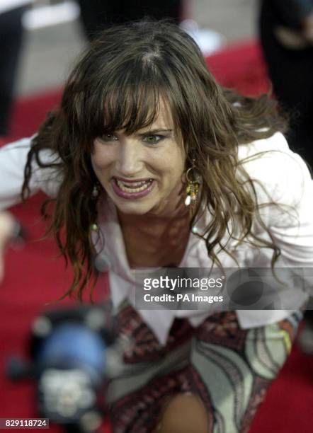 Actress Juliette Lewis arrives for the premiere of the new thriller 'Collateral' in Los Angeles. The film tells the story of a cab driver, played by...