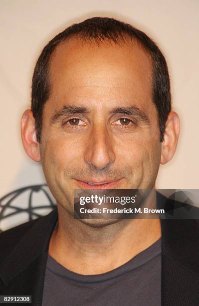 Actor Peter Jacobson attends the Academy of Television Arts & Sciences and the Writers Peer Group Emmy nominee party for outstanding writing at the...